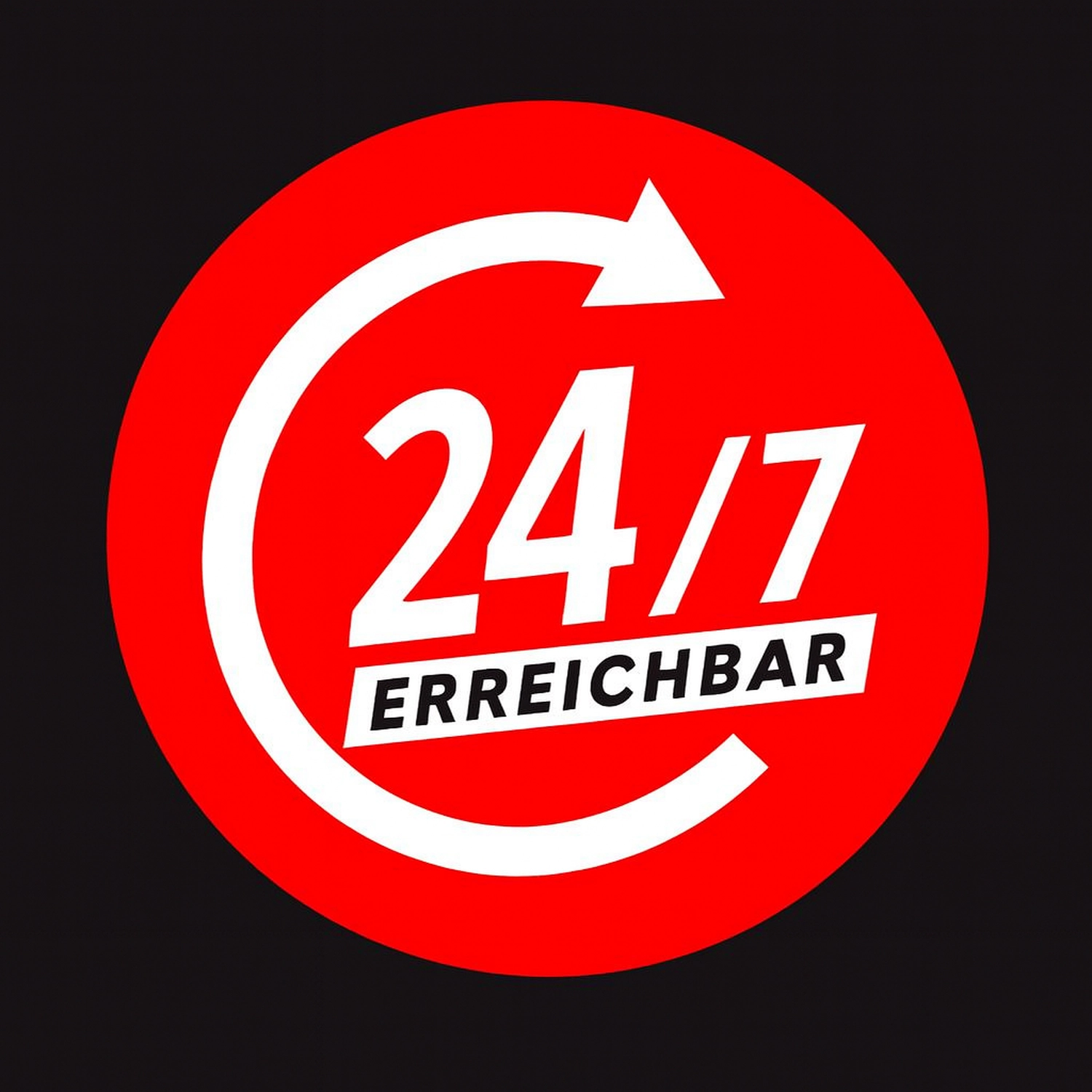 24/7 Erreichbar Symbol KFZ-Gutachten Expert NA — Mainhausen